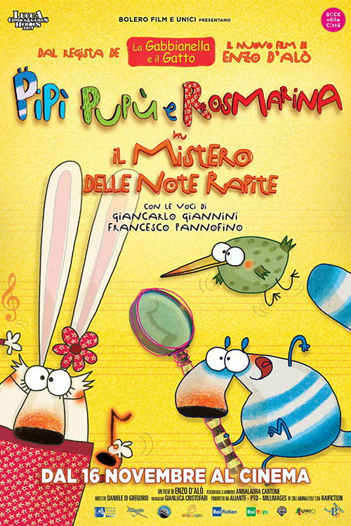 Pipì, Pupù & Rosmarina: Il mistero delle note rapite