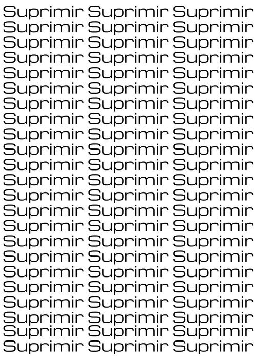 Suprimir